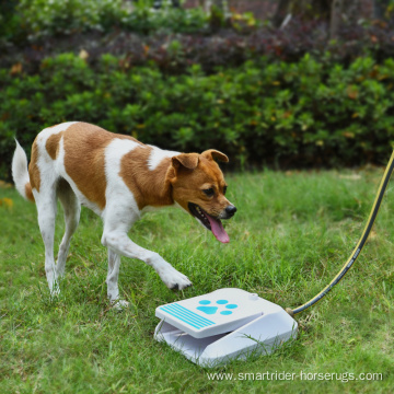 Garden Outside Automatic Pedal Dog Water Feeder